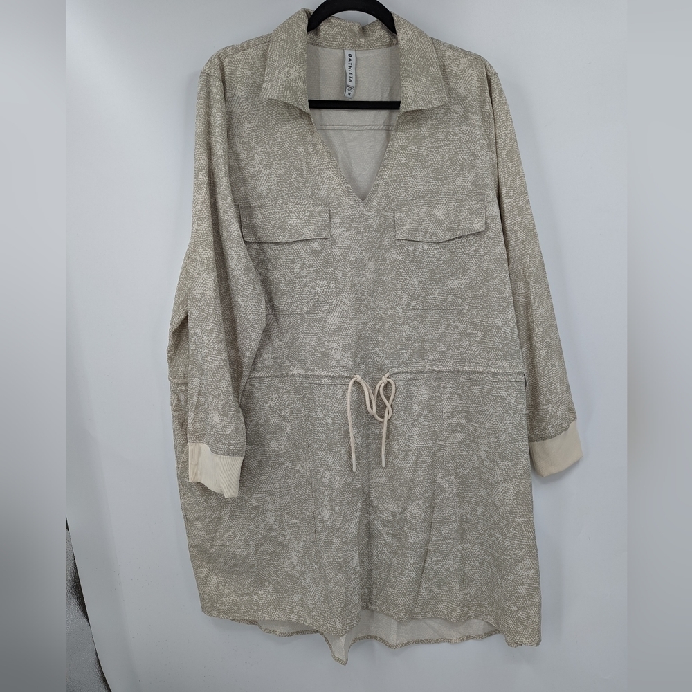 NWT ATHLETA Zuma Printed Shirtdress